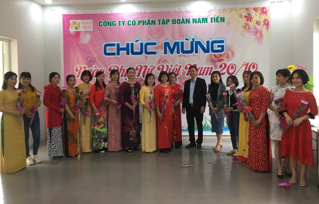 Tập đoàn Nam Tiến tổ chức chuỗi hoạt động mừng ngày Phụ nữ Việt Nam 20/10